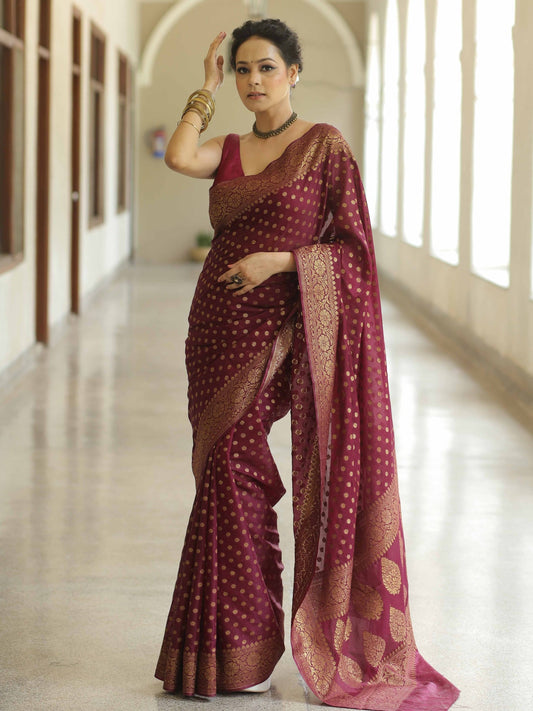 PURE SOFT SEMI SILK SAREE WITH ATTRACTIVE BLOUSE PIECE