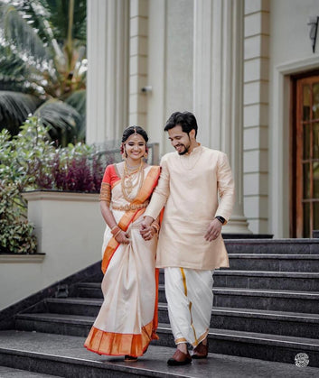 Flameboyant Off White Soft Silk Saree With Fairytale Blouse Piece